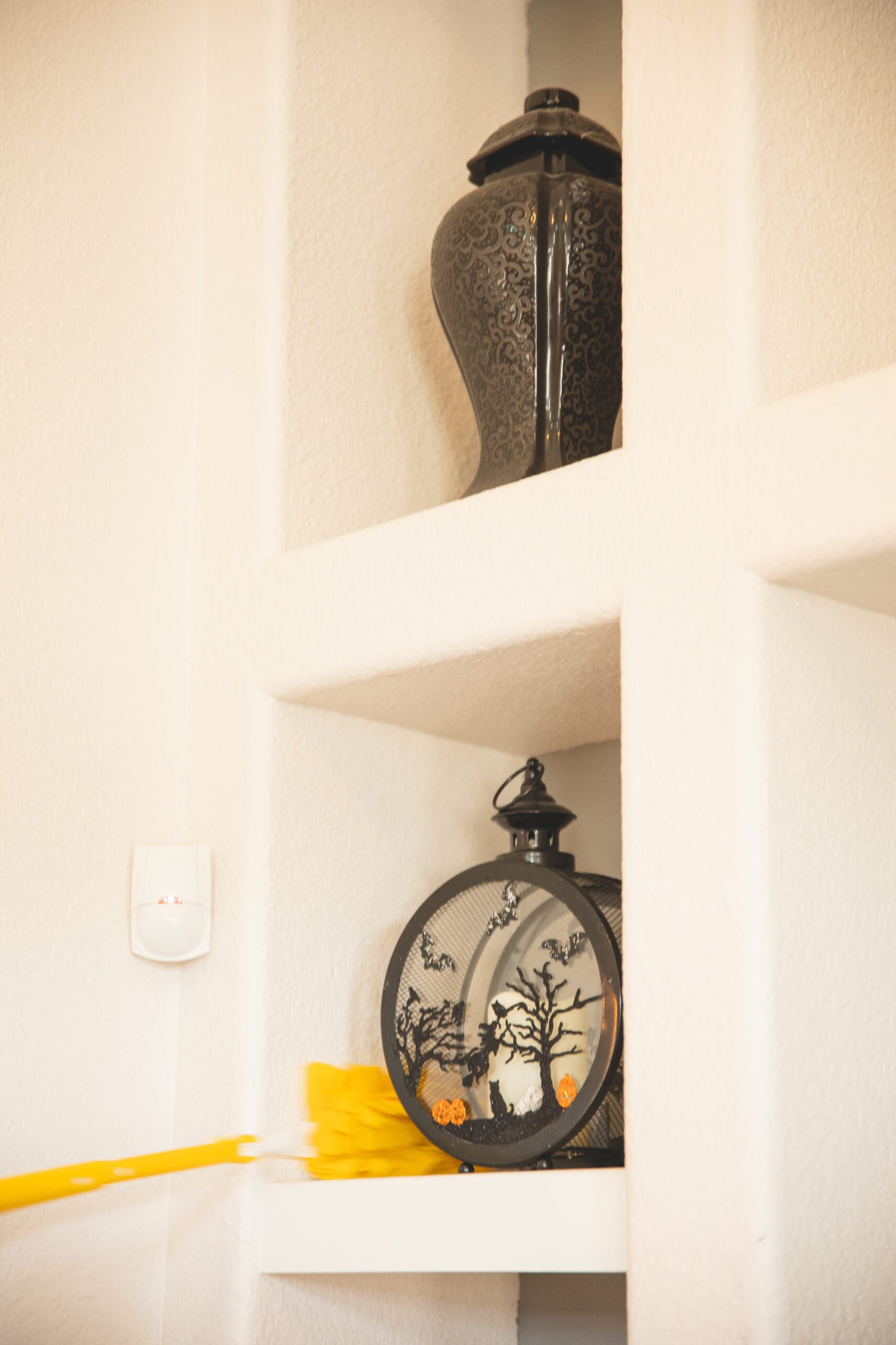 Residential cleaning service near me by The Mop & Broom, with a professional cleaning carpet in a living room