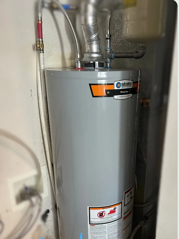 Water heater installed by Llewellyn Plumbing